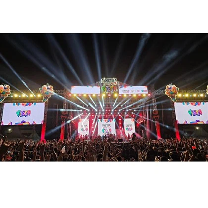 Affichage LED pour événements extérieurs P2.6 P2.9 P3.9 Affichage mural LED